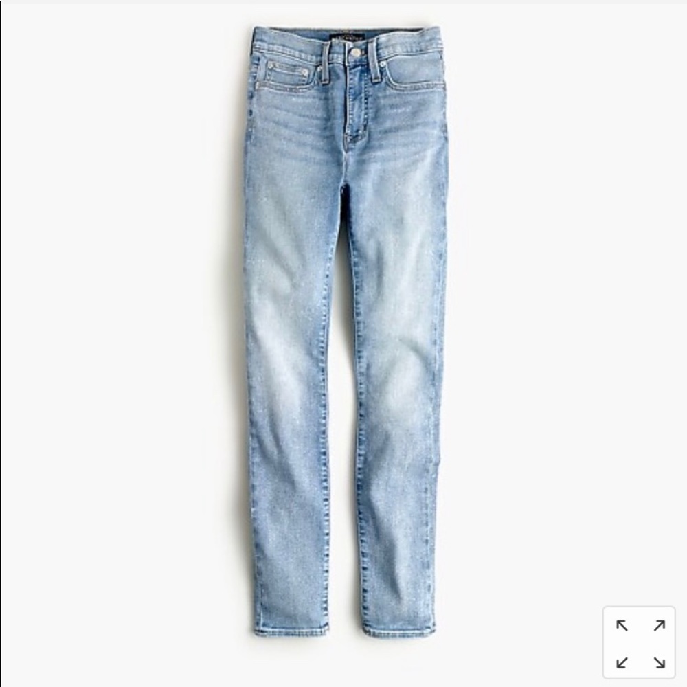 Jcrew 10 inches high rise vintage blue jeans